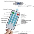 thumbnail image 5 of Cortina de luces LED con control de voz RGB y música USB inteligente para exteriores, luces decorativas para fiestas, cadena de luces para acampar, 5 of 5