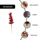 thumbnail image 3 of 24pcs Red Berry Tallos Falso Bayas Rojas Red-Bayas Tallos Decoración de árbol de Navidad, 3 of 6