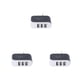thumbnail image 5 of Seitruly USB Universal de 3 puertos para teléfono móvil, de enchufe europeo/estadounidense, adaptador de de pared de viaje, Type3 NO3, 5 of 6