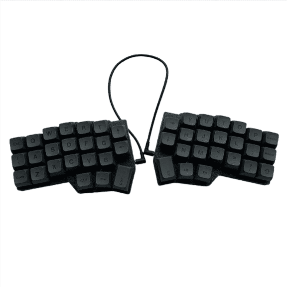 Corne V4.1 Split Ergonomic Keyboard, 40% 3x6 Ortholinear Layout, Hot-Swappable Mechanical Keyboard with Per-Key RGB, Vial and VIA Programmable, Comes with Pre-Lubed Linear Switches (Wired)
