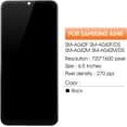 thumbnail image 3 of LCD For Samsung Galaxy A04e Screen Replacement For Samsung A042 LCD Display SM-A042F SM-A042M LCD Digitizer Touch Screen Assembly Repair kit（Black With Frame, 3 of 8