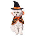 thumbnail image 2 of Halloween Pet Cape Hat Set Cat Dog Dress Up Cosplay Costume Dress Photo Props Pet Accessories, 2 of 8