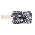 thumbnail image 1 of PURDORED-Mini bolsa de cosméticos de leopardo para mujer, bolsa de maquillaje de viaje con cremallera de pana, bolsa de maquillaje con muñequera, bolsa de lápices para estudiantes, 1 unidad LIUWENJING unisex, 1 of 2