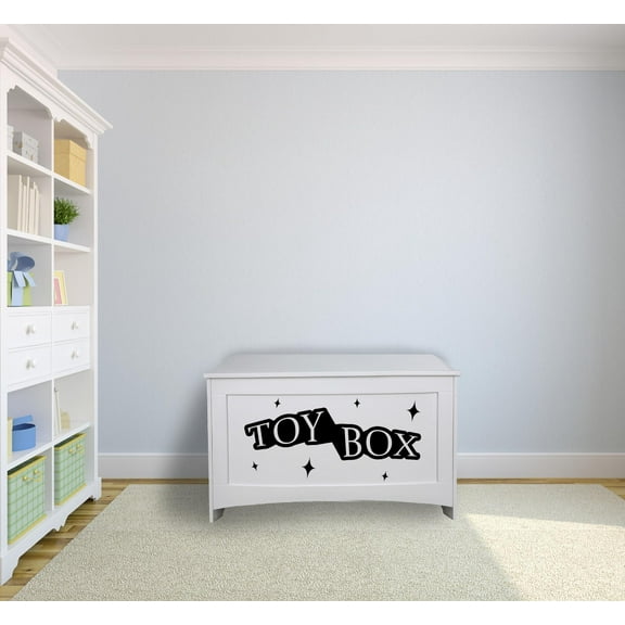 Star Starry Toy Chest Toy Box Toys Label Sticker Art Decal for Kids Room Playroom Playground Playhouse Nursery Kindergarten House Home Fun Decor Stickers Wall Art Vinyl Decoration Size (18x20 inch)
