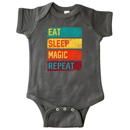 

Inktastic Magician Eat Sleep Magic Repeat Gift Baby Boy or Baby Girl Bodysuit