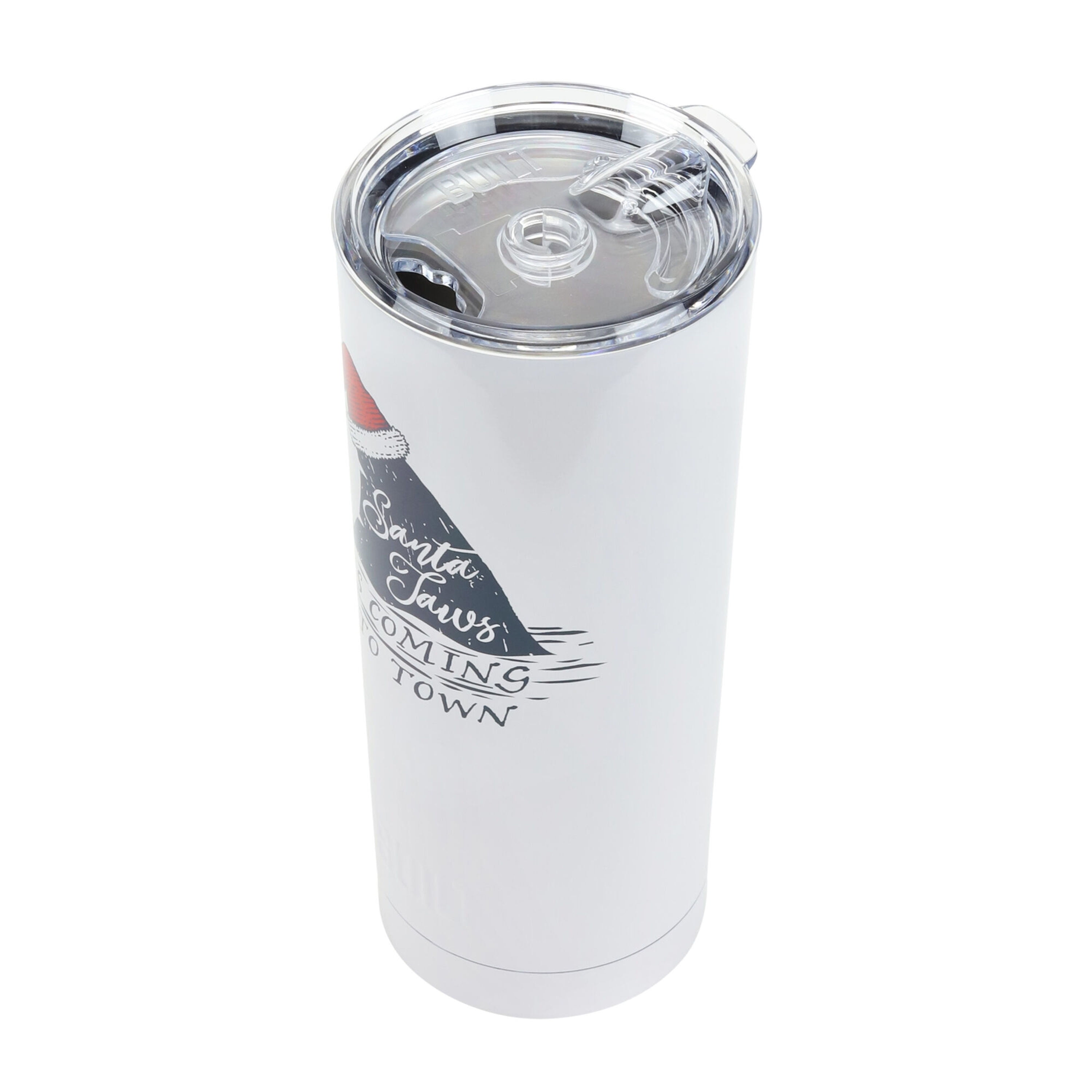 PBS NEWSHOUR 16 oz Tumbler with Stainless Straw