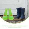 thumbnail image 6 of HOOWIFFY Waterproof Rain Boots Pvc 1 Pair, 6 of 7