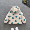 thumbnail image 5 of Staki Kids Boys Polar Fleece Jacket with Hood Toddler Outerwear Warm Autumn Winter Youth Coat 1-8Y(Beige,5-6 Years), 5 of 6