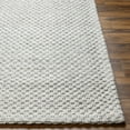 thumbnail image 4 of Hauteloom Kassa Wool Living Room, Bedroom Area Rug - Traditional, Transitional - Light Gray - 8' x 10', 4 of 7
