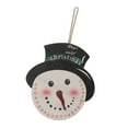 thumbnail image 4 of Christmas Day Sign Puppet Man Style 4mm Thickness Lightweight Easy Hanging Poplar Wood Welcome Door Decoration, 4 of 10