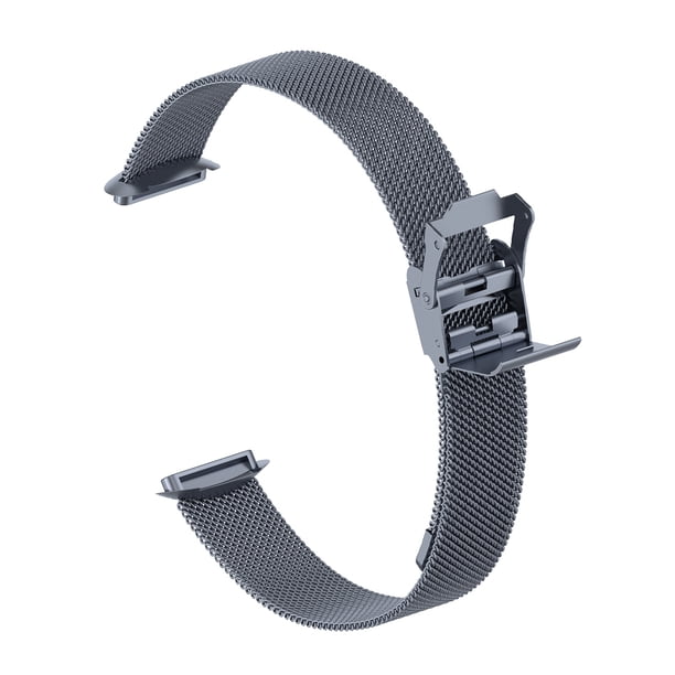 Cateissary Correa de reloj deportivo de malla de moda para exteriores, correa de repuesto transpirable, para hombres y mujeres, accesorios de Electrónica Gris
