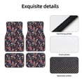 thumbnail image 4 of Fuzoiu United States Of America Print Carpet Floor Mats for Car,Car Foot Mat Set,Universal Fit 4 Piece Mat Pad Set,Fits Most Cars Trucks Vans Sedans SUV Auto Carpet Mat Se, 4 of 7