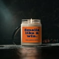 thumbnail image 2 of Smells Like a Syracuse Win Scented Candle, Orangemen Football Basketball, 2 of 6