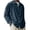 A-BU23, variant on XIAOCHA Men's Corduroy Button Down Shirt Long Sleeve Relaxed Fit Collared Top Soft Casual Everyday Layering Shirt