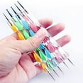 thumbnail image 2 of UDIYO 20Pcs/Set Nail Art Brushes Lightweight Portable Women DIY Nail Art Dotting Tool Brushes Pen, 2 of 7