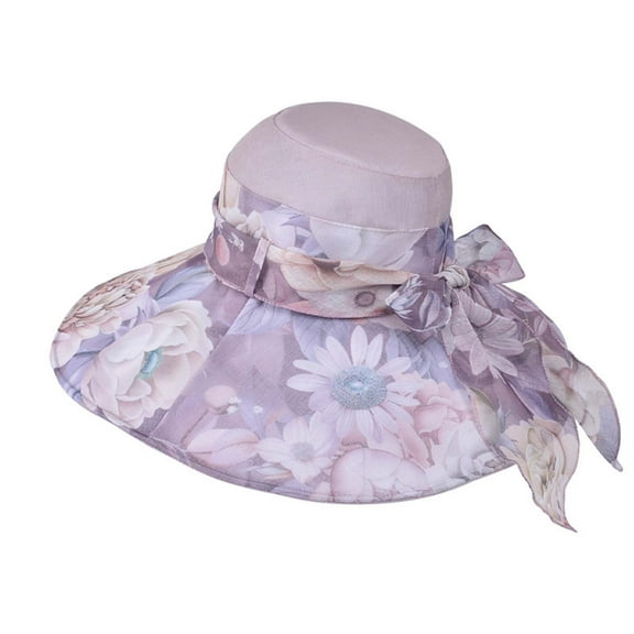 Valueadd Women's Spring and Summer Large Brimmed Sunshade Hat Outdoor Travel Covering Fisherman's Hat Fashion Sun Hat Sun Hats for Women