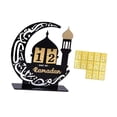 thumbnail image 4 of balikha Ramadan Advent Calendar, Islamic Mosque Party Holiday Acrylic Eid Mubarak Gift Ramadan Decoration for Farmhouse,School Moon Shaped, 4 of 9
