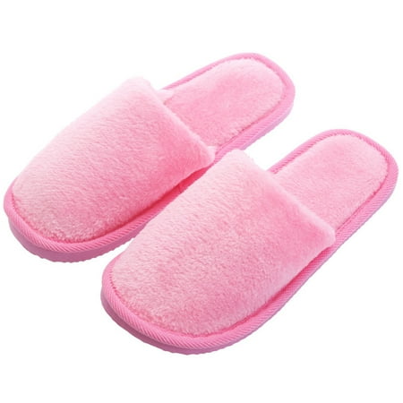 

Woman Winter Warm Slippers Wearable And Breathable Suitable For Indoor Outdoor Pink 39-40
