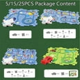 thumbnail image 3 of Jigsaw Puzzle Car Track, Jigsaw Puzzle Racer Kids Car Track Set, Slot Cars Race Track Sets - Creativity & Focus, Autonomous Operation, Multiple Combination Options with Robust Durability, 3 of 7