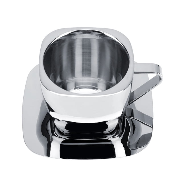 Taza para té y café con aislamiento al vacío, antiescaldado, de acero inoxidable (L 240 ml)