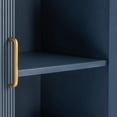 thumbnail image 2 of Evolution by Crestview Collection Arvada 4 Door Wood Sideboard in Blue, 2 of 3