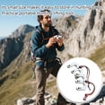 thumbnail image 7 of Game & Gear Hoist Block and Tackle System, Lightweight Hunting Game Hoist, Durable Nylon Block and Tackle Pulley System, Portable Hoist Pulley System for Backcountry Hunting 2pcs Saffron, 7 of 7