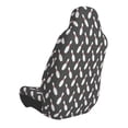 thumbnail image 2 of Wukai Bowling Pins Full Set Car Seat Covers with Soft Padding Universal Auto Front Seats Protector and Cushion Mat, 2 of 5