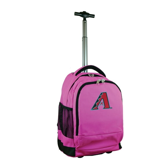 MOJO Pink Arizona Diamondbacks 19'' Premium Wheeled Backpack
