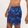 thumbnail image 4 of FAVIPT Hawaiian Shorts for Men Big and Tall Loose Fit Shorts Drawstring Stretsh Waist Shorts Tropical Board Surf Swim Trunks with Pockets Multicolor,XXXXXL, 4 of 6