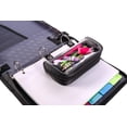 thumbnail image 3 of Case It 6-Piece pack Clear Case Pencil Pouch - Six Pencil Cases-All Red, 3 of 6