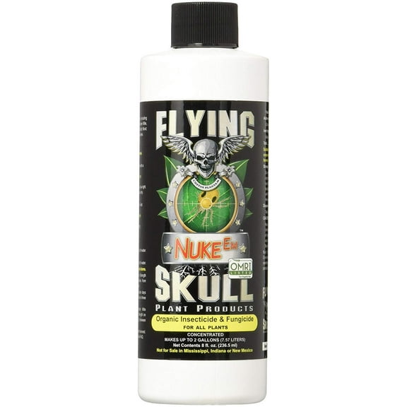 Flying Skull Nuke Em Pest Control, 8-Ounce