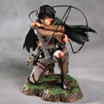 thumbnail image 1 of Figuras de acción de ataque a los Titanes, figuritas de Anime Rival Shingeki no Kyojin Levi Ackerman, modelos de juguetes de Mikasa Ackerman, 36cm Gong Bohan LED, 1 of 2