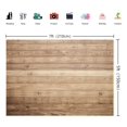 thumbnail image 3 of 7x5FT Retro Wood Wall Background Easter Backdrop Western Cowboy Wooden Backdrop Props for Thanksgiving Day Baby Shower Birthday Party Supplies, 3 of 6