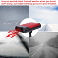 thumbnail image 3 of KingShop Car Heater Fan 12V Portable Car Heating Cooling Fan Warmer 2 In 1 Electric Car Windshield Defroster Anti-Fog Heater, 3 of 9