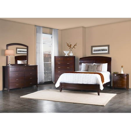 Brighton Low Profile Sleigh Bed In Cinnamon Finish Twin Com Brighton Low Profile Sleigh Bed In, Bevelle King Bedroom Set
