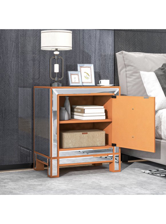 Mirrored Nightstands in Nightstands