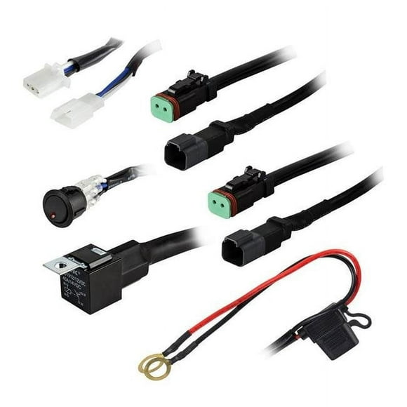 Heise Led Lighting Systems HE-DLWH1 2-Lamp Wiring Harness & Switch Kit