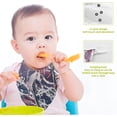 thumbnail image 4 of Dreamtimes 5 PCS Winter Snowy Birds Baby Muslin Washcloths, Christmas Berries Face Towel Burp Cloths Ultrasoft Absorbent Cotton Bath Wipes Towels for Newborn Boys Girls, 4 of 7