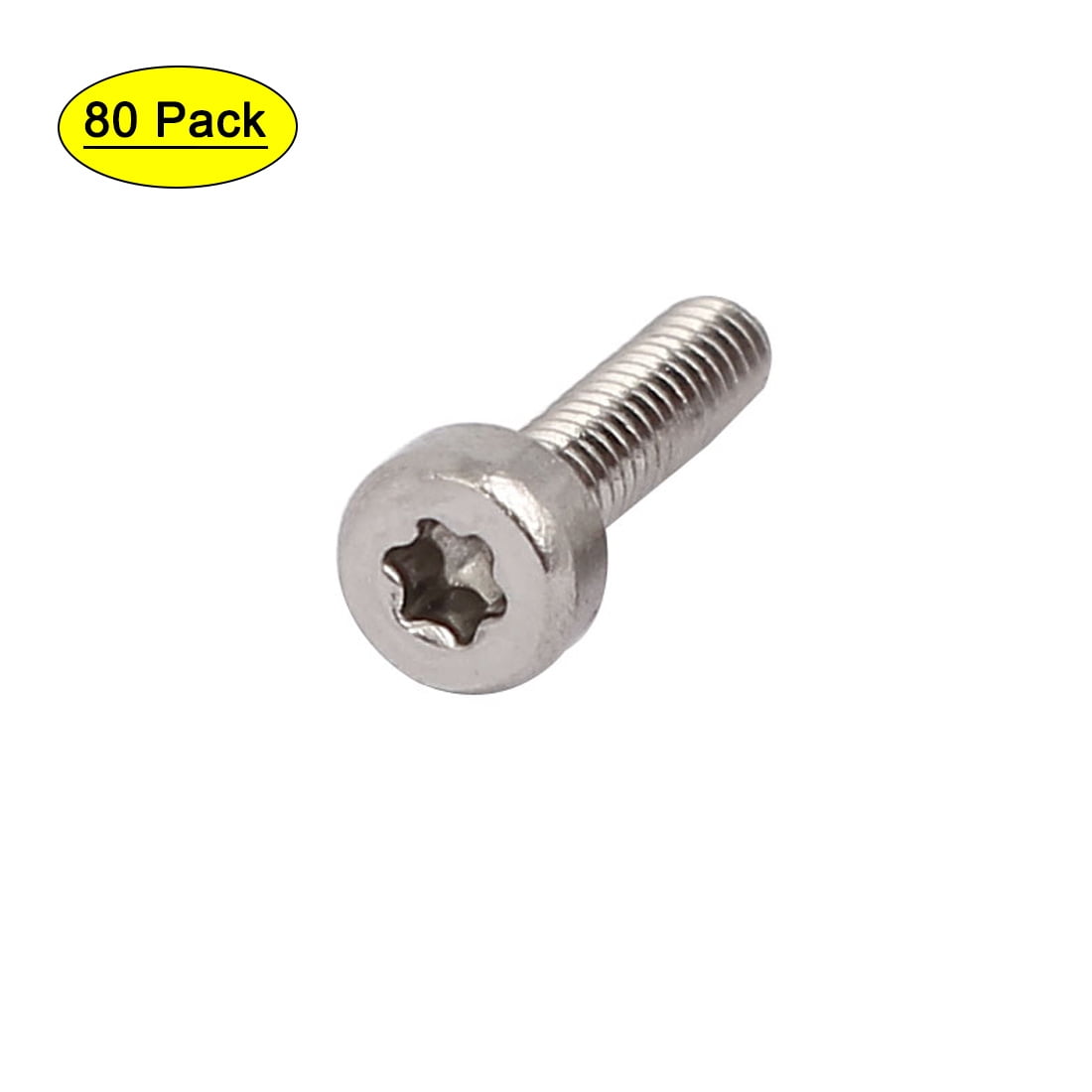 M2x8mm Thread T6 Torx Drive 304 Stainless Steel Torx Socket Head Cap