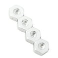 thumbnail image 4 of Aluminium Alloy 5mm To 12mm Wheel Hex Hub Adapter for WPL 1634 RC Truck (Silver), 4 of 5