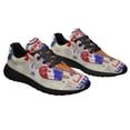 thumbnail image 6 of Patriotic Ice Cream 4th Of July Sweet Land of liberty Shoes Sneakers Black Size 8.5, 6 of 7
