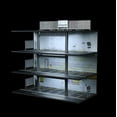 thumbnail image 3 of 1/64 Scale Die-cast Model Car Display Case with LED Light, Diorama Car Garage Model,City 4-layer Parking Lot Scene Display Model Gift, 3 of 7