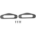thumbnail image 3 of 2 Pcs Guitar Pickup Frame Mounting Ring Single Coil Metal(Black), 3 of 5
