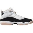 thumbnail image 2 of Jordan Mens Air Jordan 6 Rings Sneakers,White/Fossil Stone/Black,13, 2 of 5