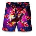 thumbnail image 1 of Bañador con estampado de gallo divertido para hombre, pantalones cortos de playa, secado rápido, ropa de calle informal Fivean unisex, 1 of 2
