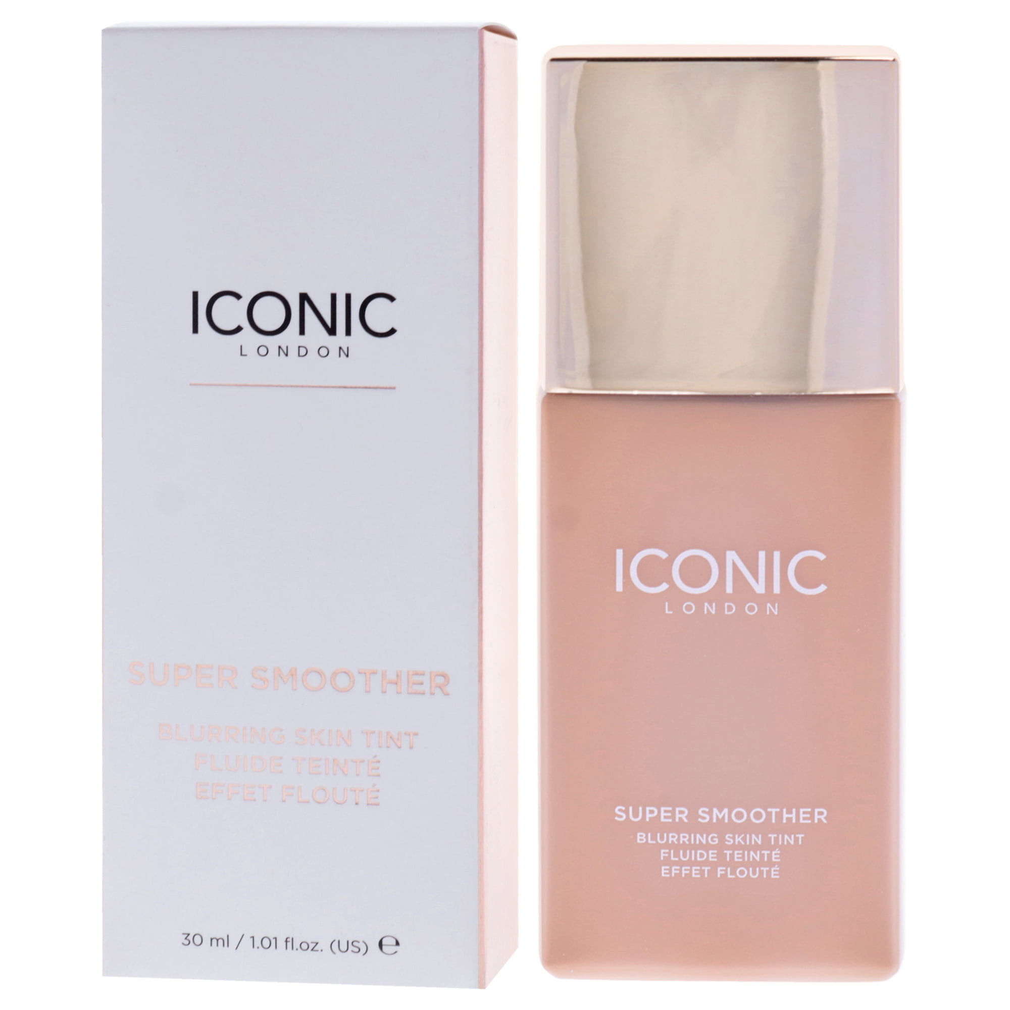 Iconic London Super Smoother Blurring Skin Tint - Neutral Medium , 1.01 oz Makeup
