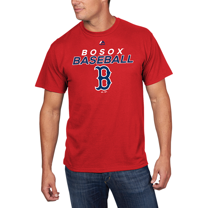majestic boston red sox t shirts