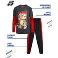 thumbnail image 2 of Pro Athlete Boys' Active Pants Set - 2 Piece Performance T-Shirt and Tricot Jogger Sweatpants - Sports Outfit for Boys (8-16), 2 of 7