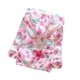 thumbnail image 3 of Baby Girl Kid Waterproof Floral Hooded Rain Jacket Outwear Raincoat with Hoodies, 3 of 5