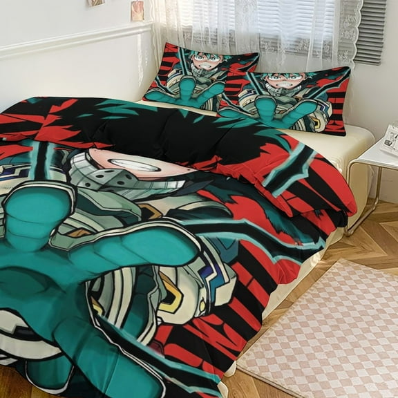 My Hero Academia Luxury Dual-Sided Bedding Set | Heavyweight, Ultra Soft & Vibrantly Printed